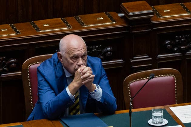 September 30, 2026, Rome, Italia, Italy: Justice Minister Carlo Nordio during the general debate on electoral law reform at the Chamber of Deputies, Rome, September 30, 2026 Rome Italy  - ZUMAa289 20260930_zia_a289_101 Copyright: xFrancescoxFotiax xAgfx