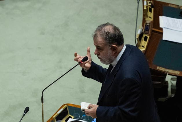 September 30, 2026, Rome, Italia, Italy: Federico Fornaro during the general debate on electoral law reform at the Chamber of Deputies, Rome, September 30, 2026. Rome Italy  - ZUMAa289 20260930_zia_a289_112 Copyright: xFrancescoxFotiax xAgfx