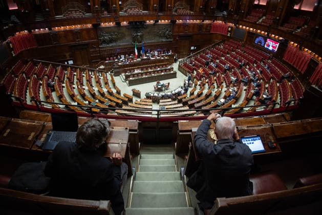 September 30, 2026, Rome, Italia, Italy: The Chamber of Deputies during the general debate on the electoral law reform, Rome, September 30, 2026 Rome Italy  - ZUMAa289 20260930_zia_a289_114 Copyright: xFrancescoxFotiax xAgfx