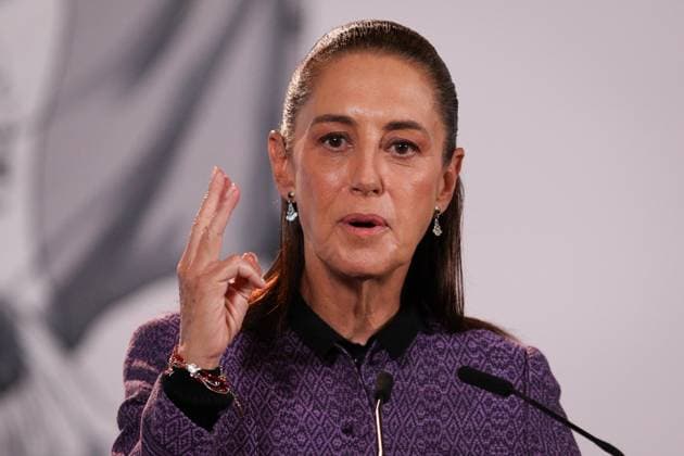 September 30, 2026: TO-45287- Ciudad de M& xe9;xico. 2026-09 -30. Claudia Sheinbaum Pardo, President of Mexico, during the daily morning press conference in the Treasury Room of the National Palace in Mexico City. Alejandro God& xcd;nez Clasos.com.mx - ZUMAcs4_ 20260930_faa_cs4_015 Copyright: xAlejandroxGod& Xed;Nezx