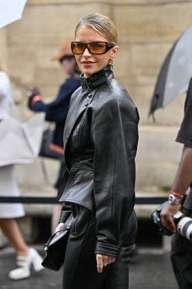 PFW Balmain Outside Arrivals JR Caroline Daur arriving at the Balmain show during Paris Fashion Week, in Paris, France on 30 September 2026. Photo by Julien Reynaud APS-Medias ABACAPRESS.COM Paris France  Copyright: xReynaudxJulien APS-Medias ABACAx