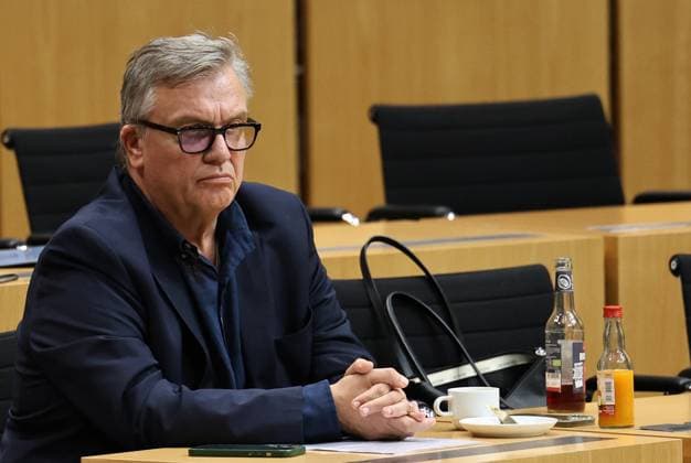 Thuringian State Parliament, Justice Committee, September 30, 2026, Erfurt, Thuringian State Parliament, Justice Committee, Oral Hearing on the Motion by The Left Party to Initiate Proceedings to Ban the AfD; Photo: Hape Kerkeling, who is to be heard