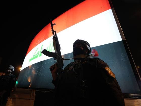 September 30, 2026, Baghdad, Iraq: BAGHDAD, IRAQ, SEPTEMBER 30, 2026: Iraqis and members of the country s security forces gather at Tahrir Square in Baghdad during celebrations marking National Sovereignty Day following the completion of the withdrawal of US forces and the end of the US-led coalition s military mission in Iraq. Participants waved Iraqi flags and security forces took part in commemorative events as the country marked the end of the coalition s military presence. Baghdad Iraq  - ZUMAq101 20260930_zna_q101_167 Copyright: xMuntazerxUdayxSahibx