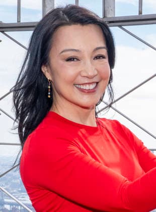 September 30, 2026, New York, New York, USA: MING NA WEN visits the Empire State Building in New York to celebrate the release of her debut cookbook and memoir, Have You Eaten Yet? 30 September 2026 New York USA  - ZUMAa265 20260930_zep_a265_034 Copyright: xEricxAcquayex