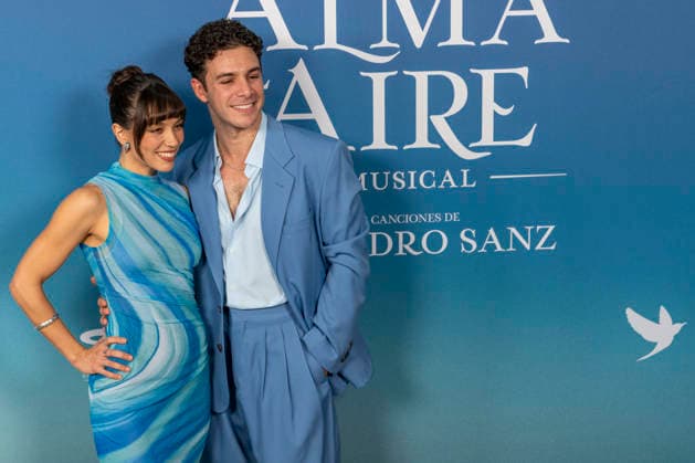September 30, 2026, Madrid, Madrid, Spain: AMANDA DIGON - PEPE NUFRIO attend the premiere of the musical EL ALMA AL AIRE, featuring songs by Alejandro Sanz, at the Teatro Ocaso Coliseum in Madrid on September 30, 2026, in Madrid, Spain. Madrid Spain  - ZUMAc312 20260930_zsp_c312_004 Copyright: xOscarxManuelxSanchezx