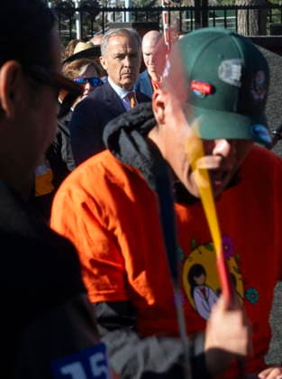 September 30, 2026, Edmonton, Alberta, Canada: Prime Minister Mark Carney attends the National Day for Truth and Reconciliation event at Fort Edmonton Park, on Wednesday Sept. 30, 2026. Edmonton Canada  - ZUMAc35_ 20260930_zaf_c35_120 Copyright: xJohnxUlanx