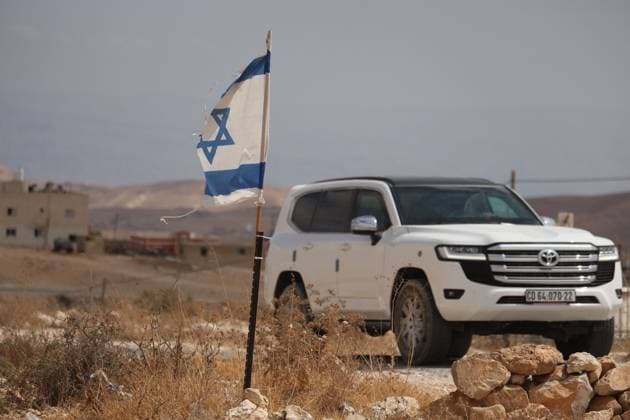 September 30, 2026, Masafer Yatta, Palestine, State of: MASAFER YATTA, OCCUPIED WEST BANK, SEPTEMBER 30, 2026: Members of a European diplomatic delegation visit Al-Fakhit in Masafer Yatta, south of Hebron, to inspect the aftermath of Israeli demolitions carried out on September 8. Diplomats stood near demolished homes and visited Al-Fakhit School, which faces a demolition threat, before travelling to Al-Rafaiya School, which is also under threat of demolition. Masafer Yatta Palestine, State of - ZUMAq101 20260930_zna_q101_190 Copyright: xMosabxShawerx