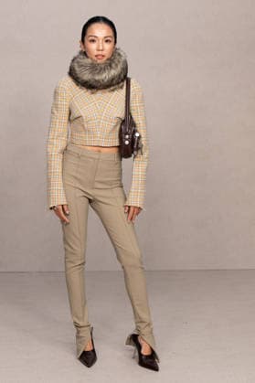 PFW Acne Studios - Photocall LZ Yoyo Cao attends the Acne Studios Womenswear Spring Summer 2027 show as part of Paris Fashion Week on September 30, 2026 in Paris, France. Photo by Laurent Zabulon ABACAPRESS.COM  Copyright: xZabulonxLaurent ABACAx