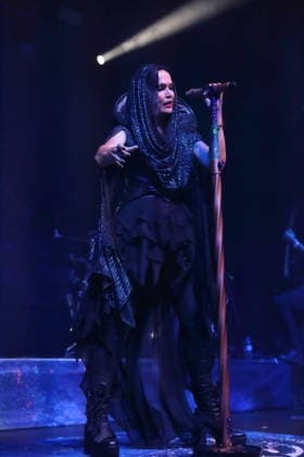 Tarja Turunen, also known as Tarja, at a concert at Huxleys Neue Welt in Berlin, September 30, 2026 Tarja Concert Berlin