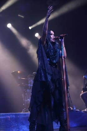 Tarja Turunen, also known as Tarja, at a concert at Huxleys Neue Welt in Berlin, September 30, 2026 Tarja Concert Berlin