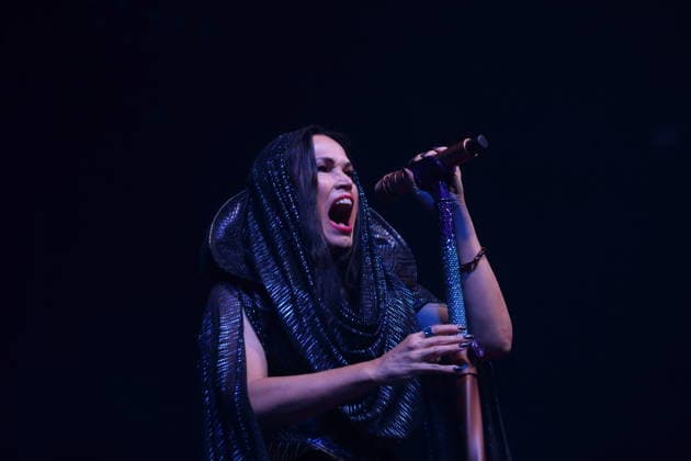 Tarja Turunen, also known as Tarja, at a concert at Huxleys Neue Welt in Berlin, September 30, 2026 Tarja Concert Berlin