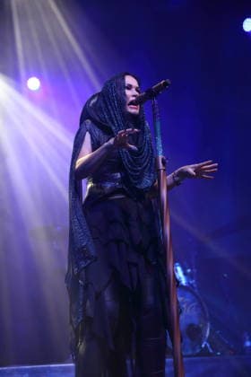 Tarja Turunen, also known as Tarja, at a concert at Huxleys Neue Welt in Berlin, September 30, 2026 Tarja Concert Berlin
