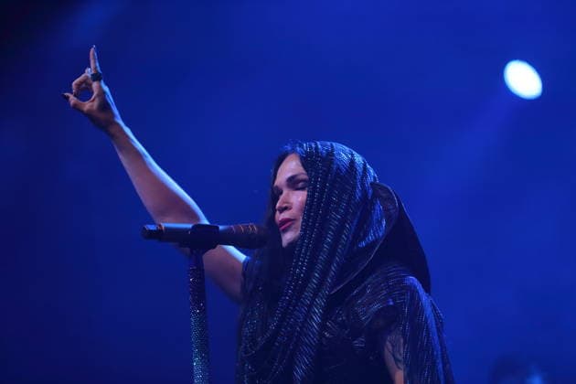 Tarja Turunen, also known as Tarja, at a concert at Huxleys Neue Welt in Berlin, September 30, 2026 Tarja Concert Berlin