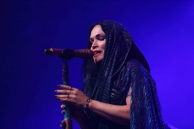 Tarja Turunen, also known as Tarja, at a concert at Huxleys Neue Welt in Berlin, September 30, 2026 Tarja Concert Berlin