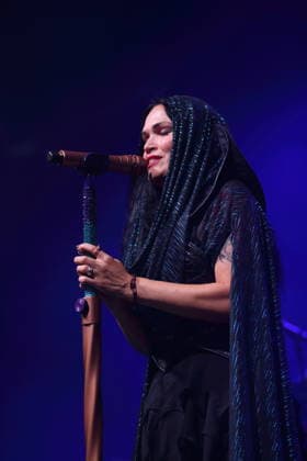 Tarja Turunen, also known as Tarja, at a concert at Huxleys Neue Welt in Berlin, September 30, 2026 Tarja Concert Berlin