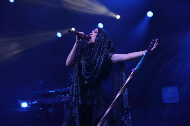Tarja Turunen, also known as Tarja, at a concert at Huxleys Neue Welt in Berlin, September 30, 2026 Tarja Concert Berlin