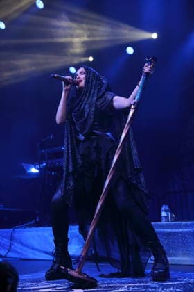 Tarja Turunen, also known as Tarja, at a concert at Huxleys Neue Welt in Berlin, September 30, 2026 Tarja Concert Berlin