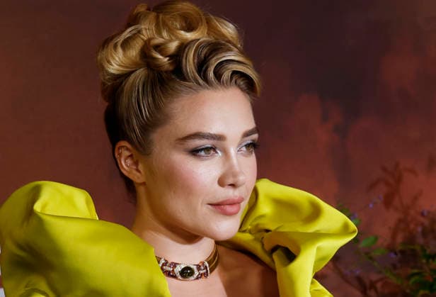 Florence Pugh arrives on the red carpet at the Netflix East Of Eden New York premiere at The Plaza Hotel on Wednesday, September 30, 2026 in New York City.  NYP20260930407 JOHNxANGELILLO