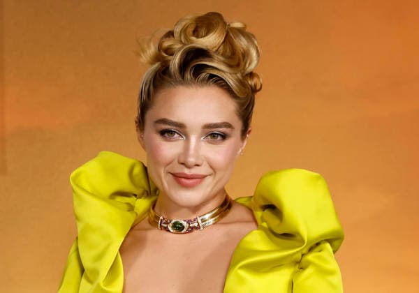 Florence Pugh arrives on the red carpet at the Netflix East Of Eden New York premiere at The Plaza Hotel on Wednesday, September 30, 2026 in New York City.  NYP20260930411 JOHNxANGELILLO