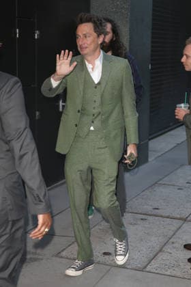 September 30, 2026, New York, New York, USA: ZACH BRAFF arrives at ABC studios in Tribeca, New York City for Ã¢â‚¬ËœGood Morning AmericaÃ¢ New York USA  - ZUMAh16_ 20260930_zaf_h16_029 Copyright: xDanxHerrickx