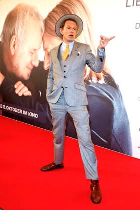 Alexander Scheer at the premiere of the movie *Alte Liebe* at Kino International in Berlin, September 30, 2026 Foto:xA.xBuggex xFuturexImagex liebe_6941