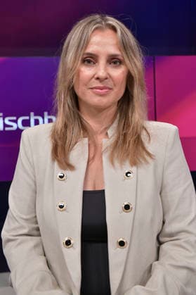Jagoda Marinic on the ARD talk show *maischberger* at the studio in Berlin-Adlershof, Berlin, September 30, 2026 Foto:xM.xBehrensx xFuturexImagex maischberger3009_6915