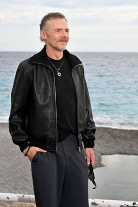 Simon Pegg at the photocall for the film *Only What We Carry*, directed by J. Adams, during the 8th edition of the Cinéroman Festival in Nice on September 30, 2026. Bruno Bebert, Dominique Jacovides, Bestimage. Photocall for the film *Only What We Carry*, directed by J. Adams, at the 8th edition of the Cinéroman Festival in Nice on September 30, 2026 NICE France  Copyright: xDominiquexJacovidesx-xBrunoxBebertx xBestimagexDominiquexJacovidesx-xBrunoxBebertx xBestimagex