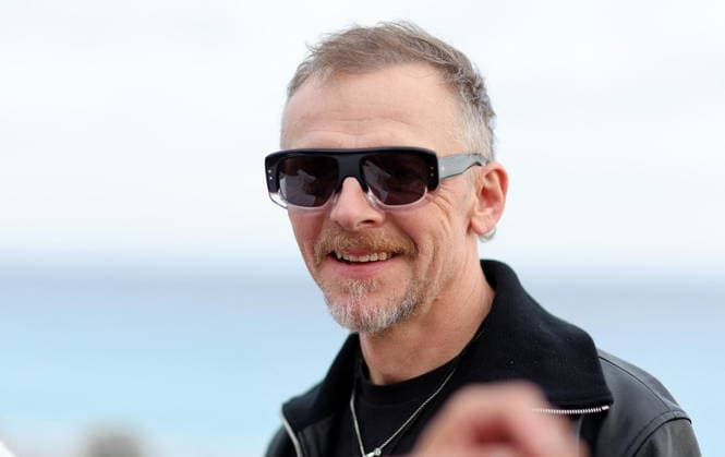 Simon Pegg at a photocall for the film *Only What We Carry*, directed by J. Adams, during the 8th edition of the Cinéroman Festival in Nice on September 30, 2026. Bruno Bebert, Dominique Jacovides, Bestimage. Photocall for the film *Only What We Carry*, directed by J. Adams, at the 8th edition of the Cinéroman Festival in Nice on September 30, 2026  Copyright: xDominiquexJacovidesx-xBrunoxBebertx xBestimagexDominiquexJacovidesx-xBrunoxBebertx xBestimagex