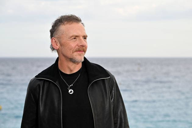 Simon Pegg at a photocall for the film *Only What We Carry*, directed by J. Adams, during the 8th edition of the Cinéroman Festival in Nice on September 30, 2026. Bruno Bebert, Dominique Jacovides, Bestimage. Photocall for the film *Only What We Carry*, directed by J. Adams, at the 8th edition of the Cinéroman Festival in Nice on September 30, 2026 NICE France  Copyright: xDominiquexJacovidesx-xBrunoxBebertx xBestimagexDominiquexJacovidesx-xBrunoxBebertx xBestimagex