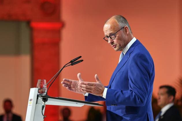 Berlin, Germany, September 30, 2026 Siemensstadt Annual Meeting of the Made for Germany Initiative Federal Chancellor Friedrich Merz (CDU) Copyright: xdtsxNachrichtenagenturx dts_136971