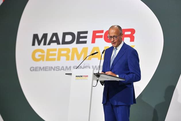 Berlin, Germany, September 30, 2026 Siemensstadt Annual Meeting of the Made for Germany Initiative Federal Chancellor Friedrich Merz (CDU) Copyright: xdtsxNachrichtenagenturx dts_136976