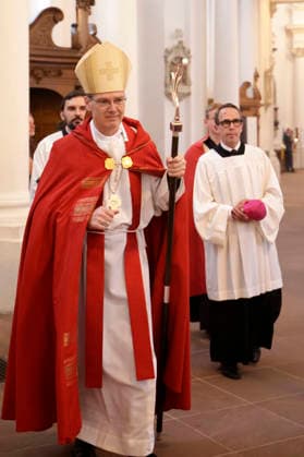 Heiner Wilmer at the Boniface Vespers during the fall plenary assembly of the German Bishops Conference at Fulda Cathedral, Fulda, September 30, 2026 Foto:xP.xBackx xFuturexImagex bonifatiusvesper_6906