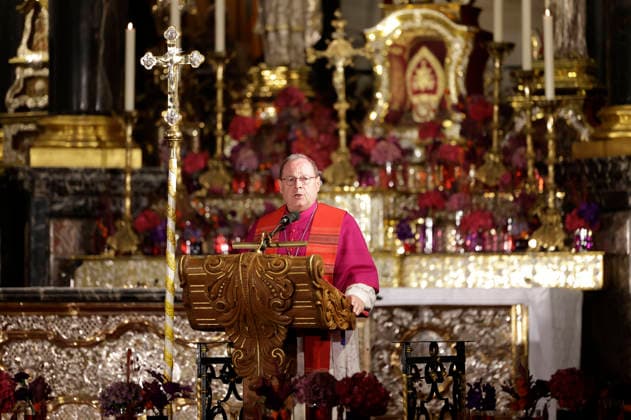 Georg Bätzing at the Boniface Vespers during the fall general assembly of the German Bishops’ Conference at Fulda Cathedral, Fulda, September 30, 2026 Foto:xP.xBackx xFuturexImagex bonifatiusvesper_6917