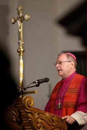 Georg Bätzing at the Boniface Vespers during the Fall General Assembly of the German Bishops Conference at Fulda Cathedral, Fulda, September 30, 2026 Foto:xP.xBackx xFuturexImagex bonifatiusvesper_6922