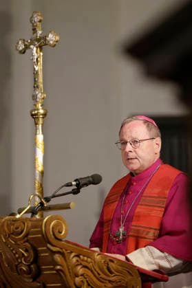 Georg Bätzing at the Boniface Vespers during the Fall General Assembly of the German Bishops Conference at Fulda Cathedral, Fulda, September 30, 2026 Foto:xP.xBackx xFuturexImagex bonifatiusvesper_6924