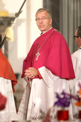 Michael Gerber at the Boniface Vespers during the fall plenary assembly of the German Bishops Conference at Fulda Cathedral, Fulda, September 30, 2026 Foto:xP.xBackx xFuturexImagex bonifatiusvesper_6933