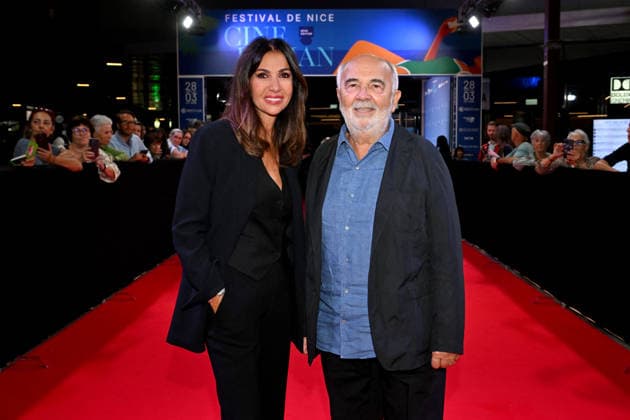 Nathalie Benoin, the festival’s founder and president, and Gérard Jugnot on the red carpet at the third night of the Cinéroman Festival at Pathé Gare du Sud in Nice on September 30, 2026. Bruno Bebert, Dominique Jacovides, Bestimage. Red carpet at the third night of the Cinéroman Festival at Pathé Gare du Sud in Nice on September 30,, 2026 Nice, France  Copyright: xDominiquexJacovidesx-xBrunoxBebertx xBestimagexDominiquexJacovidesx-xBrunoxBebertx xBestimagex