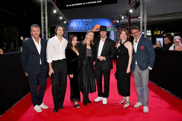 Quentin Barrois and Marc Antoine Barrois with their staff on the red carpet at the third night of the Cinéroman Festival at Pathé Gare du Sud in Nice on September 30, 2026 Bruno Bebert Dominique Jacovides Bestimage Red carpet at the third night of the Cinéroman Festival at Pathé Gare du Sud in Nice on September 30, 2026, Nice, France  Copyright: xDominiquexJacovidesx-xBrunoxBebertx xBestimagexDominiquexJacovidesx-xBrunoxBebertx xBestimagex