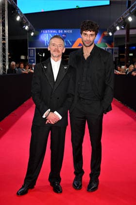 Simon Pegg and Liam Hellmann on the red carpet at the third night of the Cinéroman Festival at Pathé Gare du Sud in Nice on September 30, 2026 Bruno Bebert Dominique Jacovides Bestimage Red carpet at the third night of the Cinéroman Festival at Pathé Gare du Sud in Nice on September 30, 2026, Nice, France  Copyright: xDominiquexJacovidesx-xBrunoxBebertx xBestimagexDominiquexJacovidesx-xBrunoxBebertx xBestimagex