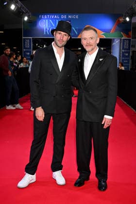 Marc Antoine Barrois and Simon Pegg on the red carpet at the third night of the Cinéroman Festival at Pathé Gare du Sud in Nice on September 30, 2026 Bruno Bebert Dominique Jacovides Bestimage Red carpet at the third night of the Cinéroman Festival at Pathé Gare du Sud in Nice on September 30, 2026, Nice, France  Copyright: xDominiquexJacovidesx-xBrunoxBebertx xBestimagexDominiquexJacovidesx-xBrunoxBebertx xBestimagex