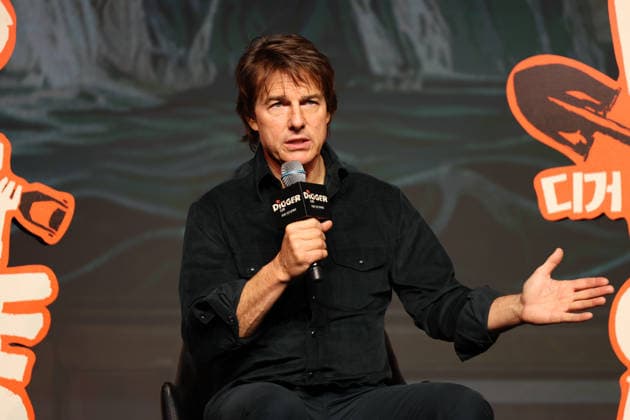 Hollywood star Tom Cruise in Seoul Hollywood star Tom Cruise in Seoul Hollywood actor Tom Cruise responds to reporters questions during a press conference in Seoul on Oct. 1, 2026, to promote the film Digger, which will hit local screens in South Korea on Oct. 3. (Yonhap) 2026-10-01 15:52:43 <Copyright ¨Ï 1980-2026 YONHAPNEWS AGENCY. .> ¼­¿ïÆ¯º°½Ã EDITORIAL USE ONLY  Copyright: xx star ???x yonphotos257253