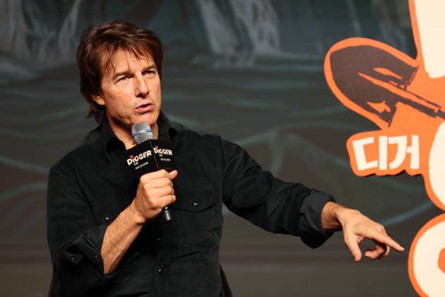 Hollywood star Tom Cruise in Seoul Hollywood star Tom Cruise in Seoul Hollywood actor Tom Cruise responds to reporters questions during a press conference in Seoul on Oct. 1, 2026, to promote the film Digger, which will hit local screens in South Korea on Oct. 3. (Yonhap) 2026-10-01 15:59:02 <Copyright ¨Ï 1980-2026 YONHAPNEWS AGENCY. .> ¼­¿ïÆ¯º°½Ã EDITORIAL USE ONLY  Copyright: xx star ???x yonphotos257263
