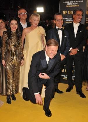 The Yellow Tie UK film premiere, London Miranda Richardson and Sean Bean at The Yellow Tie UK film premiere, Odeon Luxe Leicester Square, Leicester Square, on Wednesday 30 September 2026 in London, England, UK. CAP CAN CAN London UK Great Britain Copyright: xCanxNguyen CapitalxPicturesx