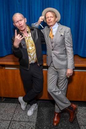 ABB ALTELIEBE Vincent Lange and Alexander Scheer at the German premiere of the feature film *Alte Liebe* at the Kino International in Berlin on September 30, 2026, Berlin, Germany