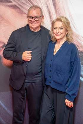 ABB ALTELIEBE: Joachim Krol and Dagmar Manzel at the German premiere of the feature film *Alte Liebe* at the Kino International in Berlin on September 30, 2026, Berlin, Germany