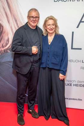 ABB ALTELIEBE: Joachim Krol and Dagmar Manzel at the German premiere of the feature film *Alte Liebe* at the Kino International in Berlin on September 30, 2026, Berlin, Germany
