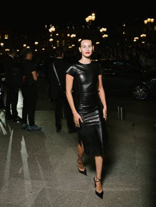 Milena Smit at the Tom Ford Spring Summer 2027 Women’s Ready-to-Wear Collection fashion show during Paris Fashion Week (PFW) on September 30, 2026. Sam Delpech, Bestimage. Celebrities at the Tom Ford Spring Summer 2027 Women’s’s Ready-to-Wear Collection at Paris Fashion Week (PFW) on September 30, 2026, Paris, France  Copyright: xSamxDelpechx xBestimagexSamxDelpechx xBestimagex