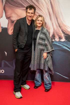 ABB ALTE LIEBE: Tilmar Kuhn and Katharine Mehrling at the German premiere of the feature film *Alte Liebe* at the Kino International in Berlin on September 30, 2026, Berlin, Germany