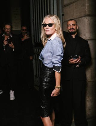 Kate Moss at the Tom Ford Spring Summer 2027 Women’s Ready-to-Wear Collection fashion show during Paris Fashion Week (PFW) on September 30, 2026. Sam Delpech, Bestimage. Celebrities at the Tom Ford Spring Summer 2027 Women’s’s Ready-to-Wear Collection at Paris Fashion Week (PFW) on September 30, 2026, Paris, France  Copyright: xSamxDelpechx xBestimagexSamxDelpechx xBestimagex