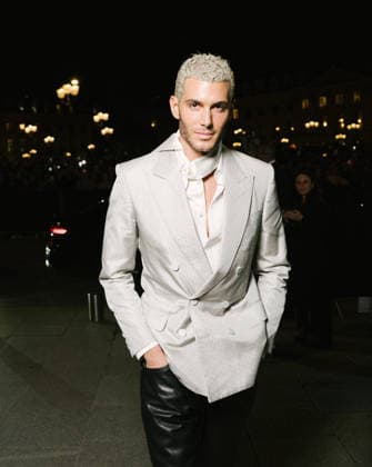 Fai Khadra at the Tom Ford Spring Summer 2027 Women’s Ready-to-Wear Collection fashion show during Paris Fashion Week (PFW) on September 30, 2026. Sam Delpech, Bestimage. Celebs at the Tom Ford Spring Summer 2027 Women’s’s Ready-to-Wear Collection at Paris Fashion Week (PFW) on September 30, 2026, Paris, France  Copyright: xSamxDelpechx xBestimagexSamxDelpechx xBestimagex